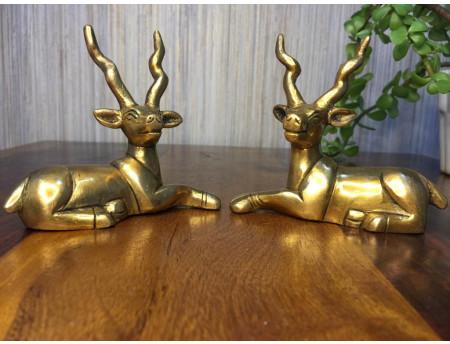 Brass Decorative Deer Figurine