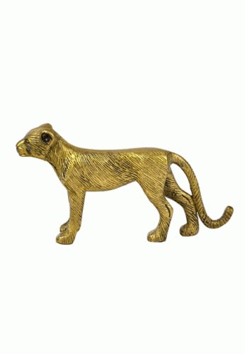 Brass Lion Statue