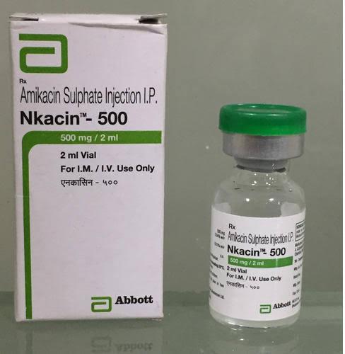 Amikacin Injection, Packaging Type : Glass Bottles, Plastic Bottles