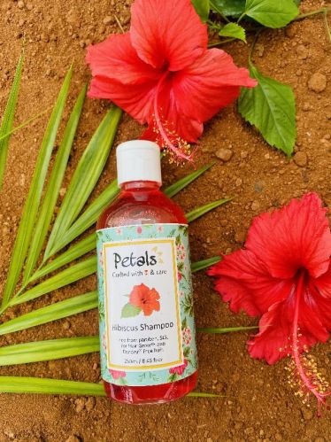 Petals Hibiscus Shampoo, Feature : Free From Paraben SLS