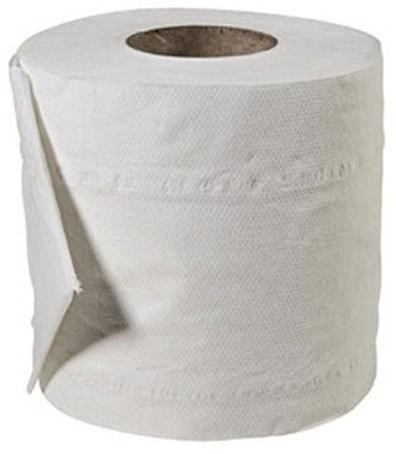 Toilet Tissue Paper Roll, For Home, Hotel, Office, Hospital, Color : White