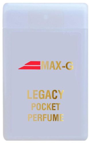 MAX-G Plastic Legacy Pocket Perfume, For Spray, Capacity : 18.4 Ml