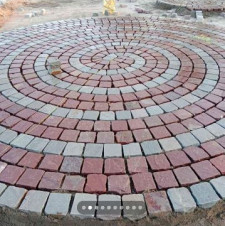 Polished Sandstone Sand Stone Pebbles, For Bath, Flooring, Kitchen