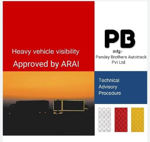 Pandey Brothers Autotrack Reflective Sheets, For Road Safety Signage, Feature : Anti Heat Resistant