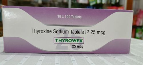 Thyrowex 25 Mcg Tablets, For Hospital. Clinic