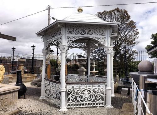 Cast Iron Garden Gazebo, Size : Standard