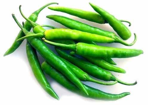 Organic Fresh Green Chilli, For Human Consumption