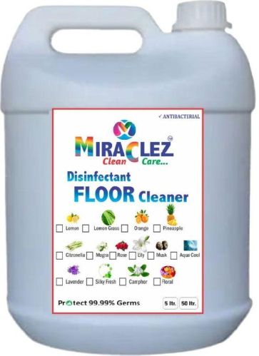 Miraclez Floor Cleaner 5LTR, Packaging Type : Plastic Bottle