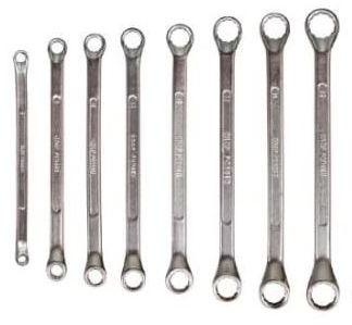 Deep Offset Ring Spanner 8 Pcs Set