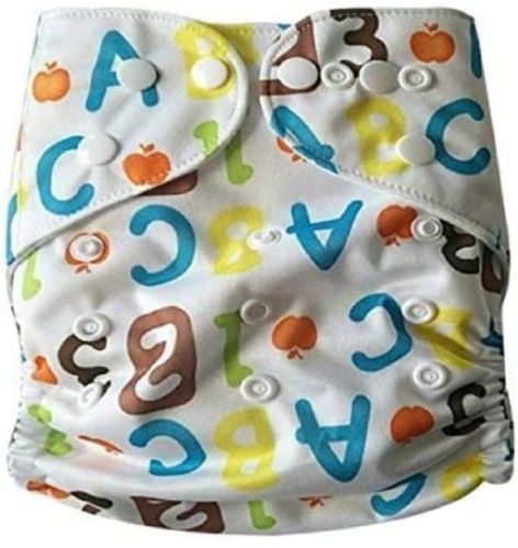 Reusable Adjustable Baby Diapers With Microfiber Insert