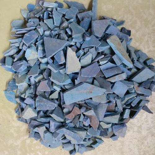 Crushed Blue PVC Pipe Scrap, For Industrial