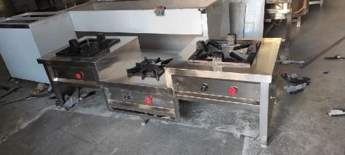 Coated Alloy Steel Jalebi Bhatti, For Food Industries, Pattern : Plain