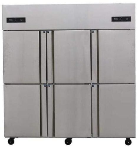 Stainless Steel Six Door Commercial Refrigerator, Capacity : 1100LTRS.