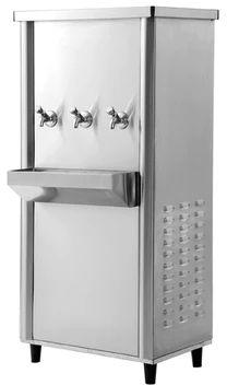 Stainless Steel 3 Tap Water Cooler, Storage Capacity : 60 Ltr.-100 Ltr.