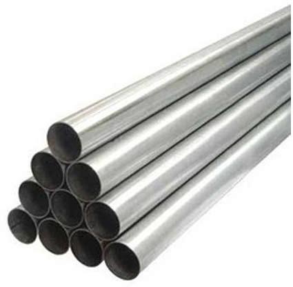 Round Polished Galvanized Iron Pipe, For Construction, Length : 5-10Mtr