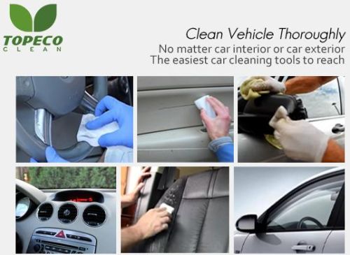Magic Eraser Cleaning Car Handle Daily Sponge Wipe