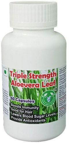 Triple Strength AloeVera Leaf Capsule - 60 Capsules