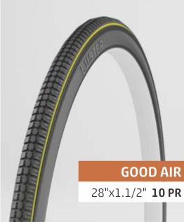 LUSTER Good Air Tyre, For Commercial, Material Type : Nylon