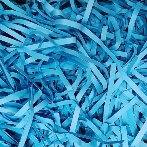Blue Shredded Paper, Size : 3.5mm