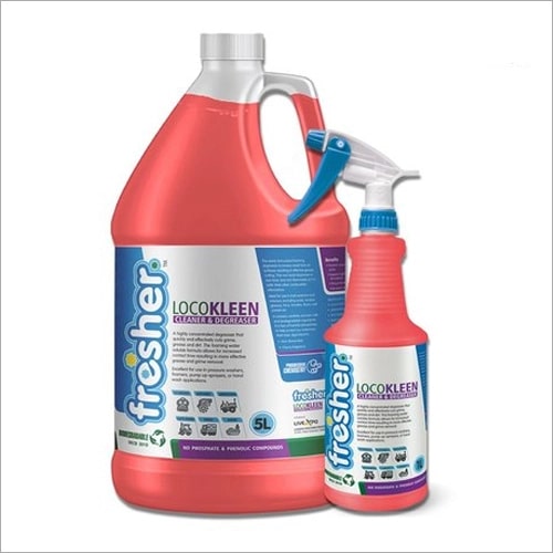 Fresher Locokleen Cleaner & Degreaser, For Long Life, High Performance, Packaging Type : HDPE Bottle