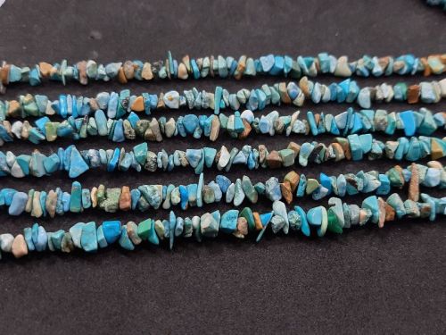 50gm Polished Gemstone Natural Turquoise Chips Beads For Jewelry