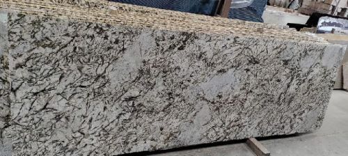 Murphy White Granite With Gray Tone Countertops