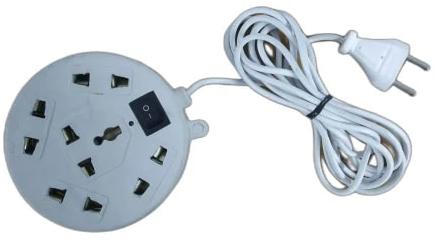 Round PVC PLS2 Flex Socket Box, Color : White