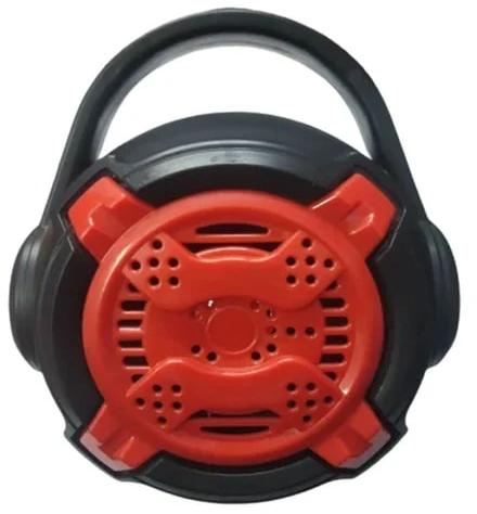 PLS204 Bluetooth FM Speaker, Color : Red Black