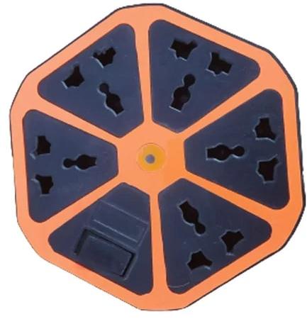 Round PVC PLS21 Flex Socket Box, Color : Brown, Grey