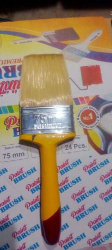 Plastic 75 Mm Paint Brush, Shape : Rectangle