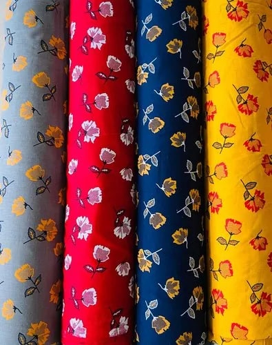 170 GSM Cotton Fabric, For Garments, Occasion : Party Wear