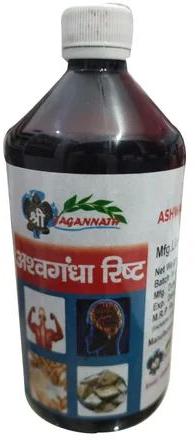 Shree Jagannath Ashwagandharishta Syrup, Packaging Type : Plastic Bottle