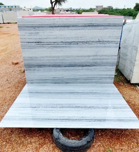 Non Polished Natural Makrana Dungri Pattern Marble, Shape : Square Feet