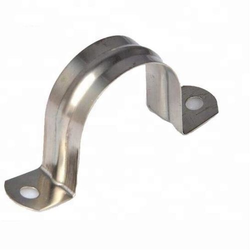 Galvanized Conduit Pipe Saddle, Color : Grey