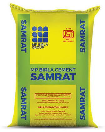 Birla Samrat Cement, Packaging Type : HDPE Bag