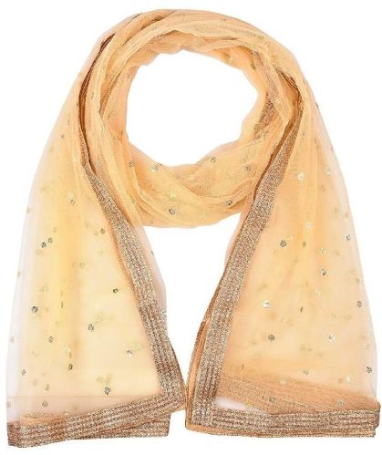 Embroidered Silk Ladies Net Dupatta, Feature : Comfortable
