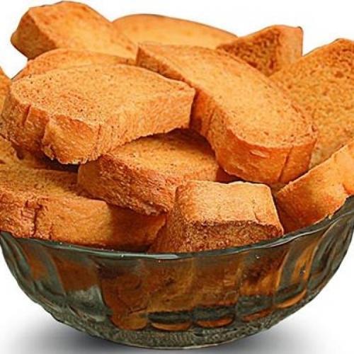 Crispy Bake King Special Rusk, For Eating Purpose, Taste : Tasty