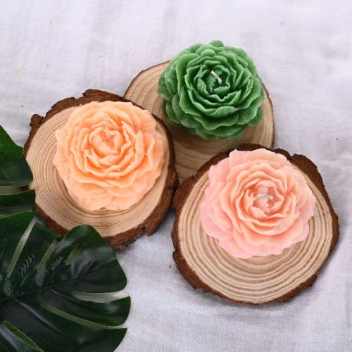 Camie Glossy Peony Scented Candle, For Decoration