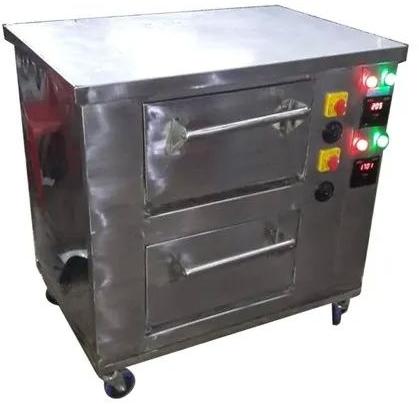 Semi Automatic Electric Stainless Steel Pizza Oven, For Bakery, Hotels, Restaurant, Power : 1-3kw