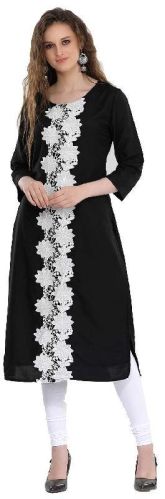 Cotton Embroidered Kurti, Occasion : Casual Wear
