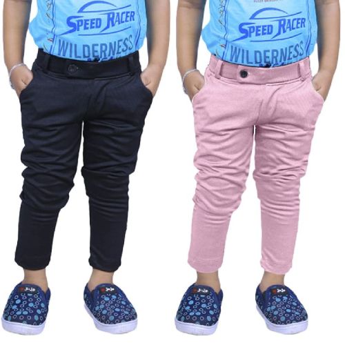 Cotton Plain Boys Casual Trousers, Size : 25-30, 30-35, 35-40