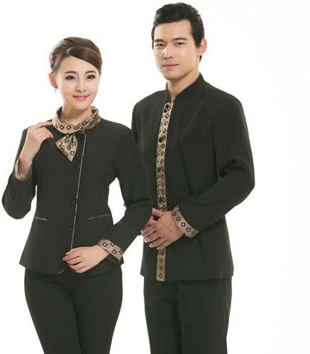 Cotton Hotel Receptionist Uniform, Feature : Comfortable, Skin Friendly