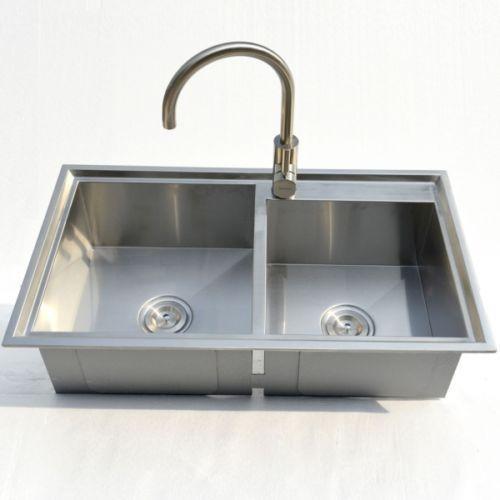 Rectangular Stainless Steel Futura Kitchen Sinks, Color : Silver