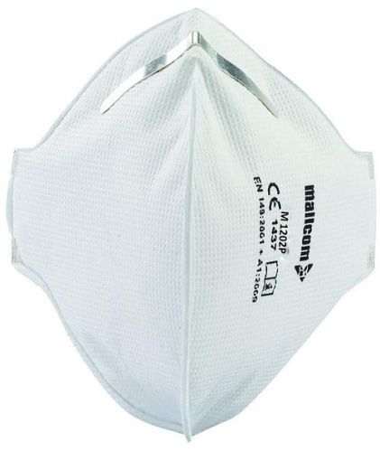 Mallcom Nonwoven DISPOSABLE FFP2 NOSE MASK, Color : White
