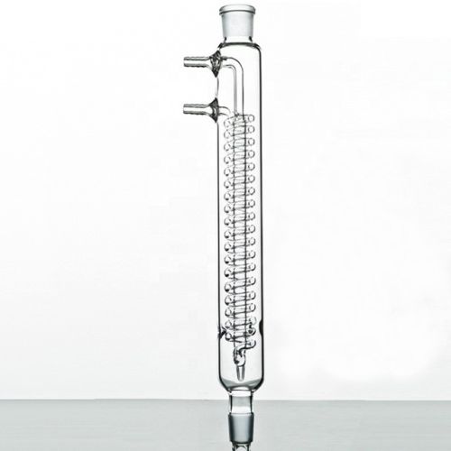 Glass Coil Condenser, For Laboratory, Color : Transparent