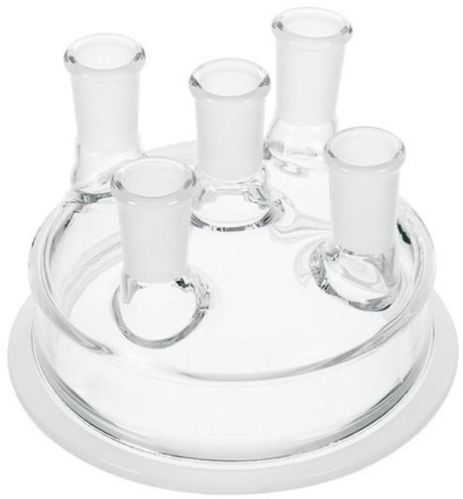 Conical Glass Reaction Flask Lid, For Laboratory, Feature : Durable, Lite Weight