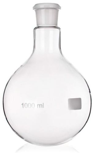 Round Bottom Flask With Standard Joint, For Laboratory Use, Packaging Type : Paper Box