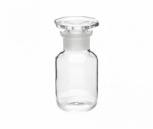 Wide Mouth Reagent Bottle With I/C Glass Stopper