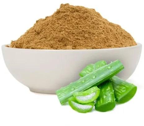 Aloe Vera Powder, For Cosmetics, Herbal Medicines, Color : Brown