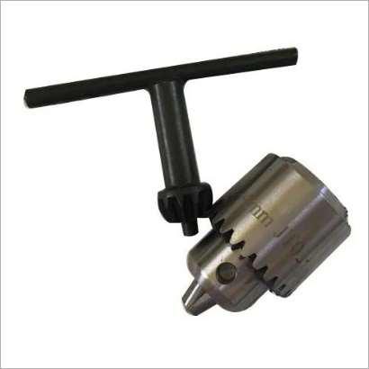 Polished Metal Drill Chuck With Key, Grade : AISI, ASTM, BS